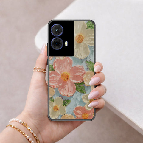 Motorola Moto G85 Cover - Floral Series 4 - HQ Premium Shine Durable Shatterproof Case