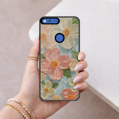 Google Pixel XL Cover - Floral Series 4 - HQ Premium Shine Durable Shatterproof Case
