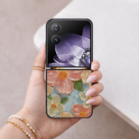 Xiaomi Mix Flip Cover - Floral Series 4 - HQ Premium Shine Durable Shatterproof Case