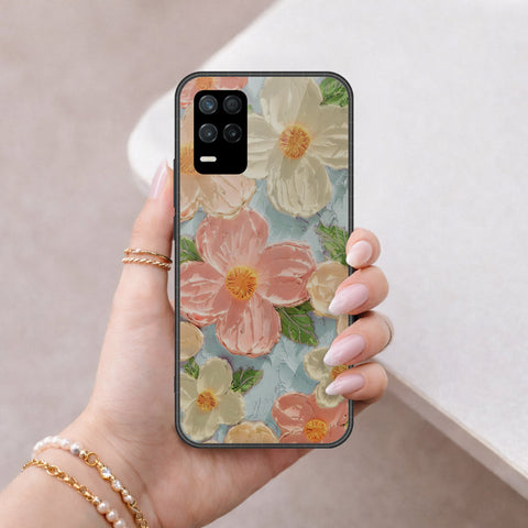 Realme V13 5G Cover - Floral Series 4 - HQ Premium Shine Durable Shatterproof Case