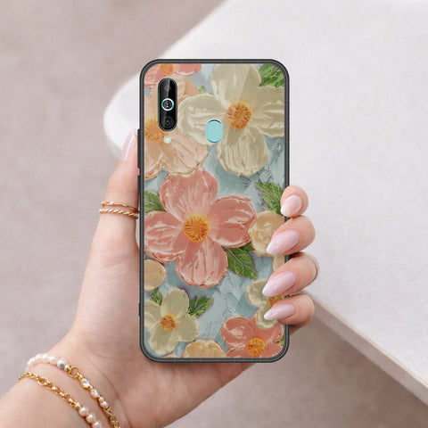 Samsung Galaxy M40 Cover - Floral Series 4 - HQ Premium Shine Durable Shatterproof Case
