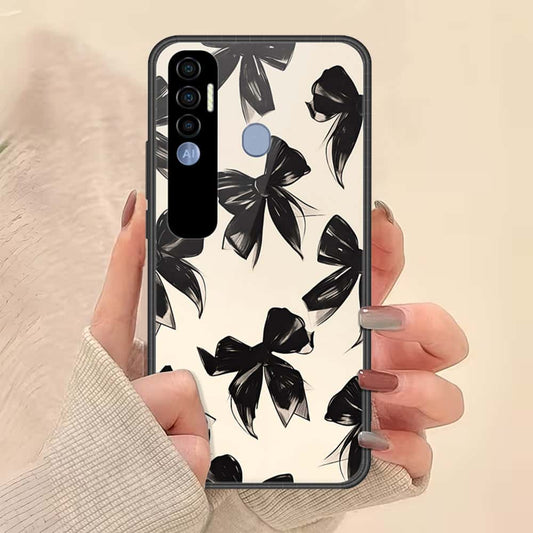 Tecno Spark 7 Pro Cover - ONation Bow Series - HQ Premium Shine Durable Shatterproof Case