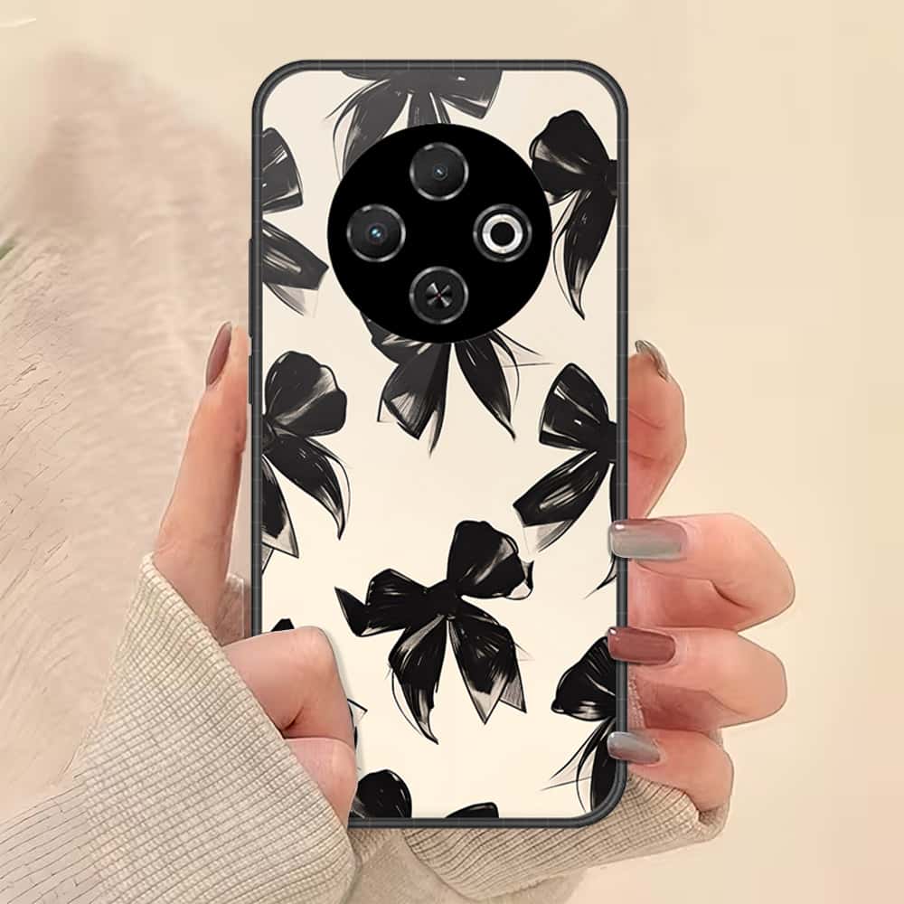 Tecno Spark 30C 4G Cover - ONation Bow Series - HQ Premium Shine Durable Shatterproof Case