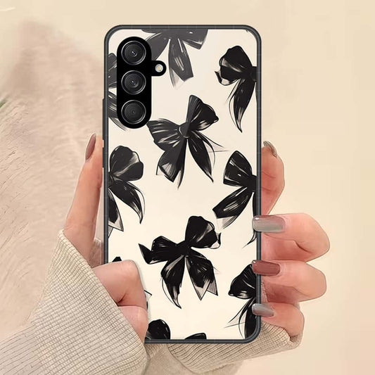 Samsung Galaxy M35 Cover - ONation Bow Series - HQ Premium Shine Durable Shatterproof Case