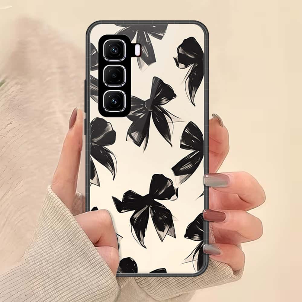 Infinix Hot 50 4G Cover - ONation Bow Series - HQ Premium Shine Durable Shatterproof Case