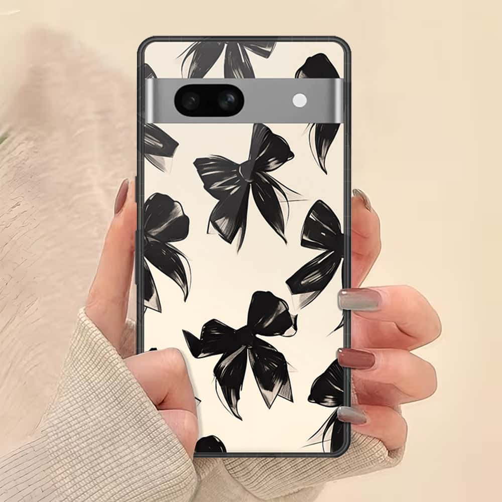 Google Pixel 7a Cover - ONation Bow Series - HQ Premium Shine Durable Shatterproof Case