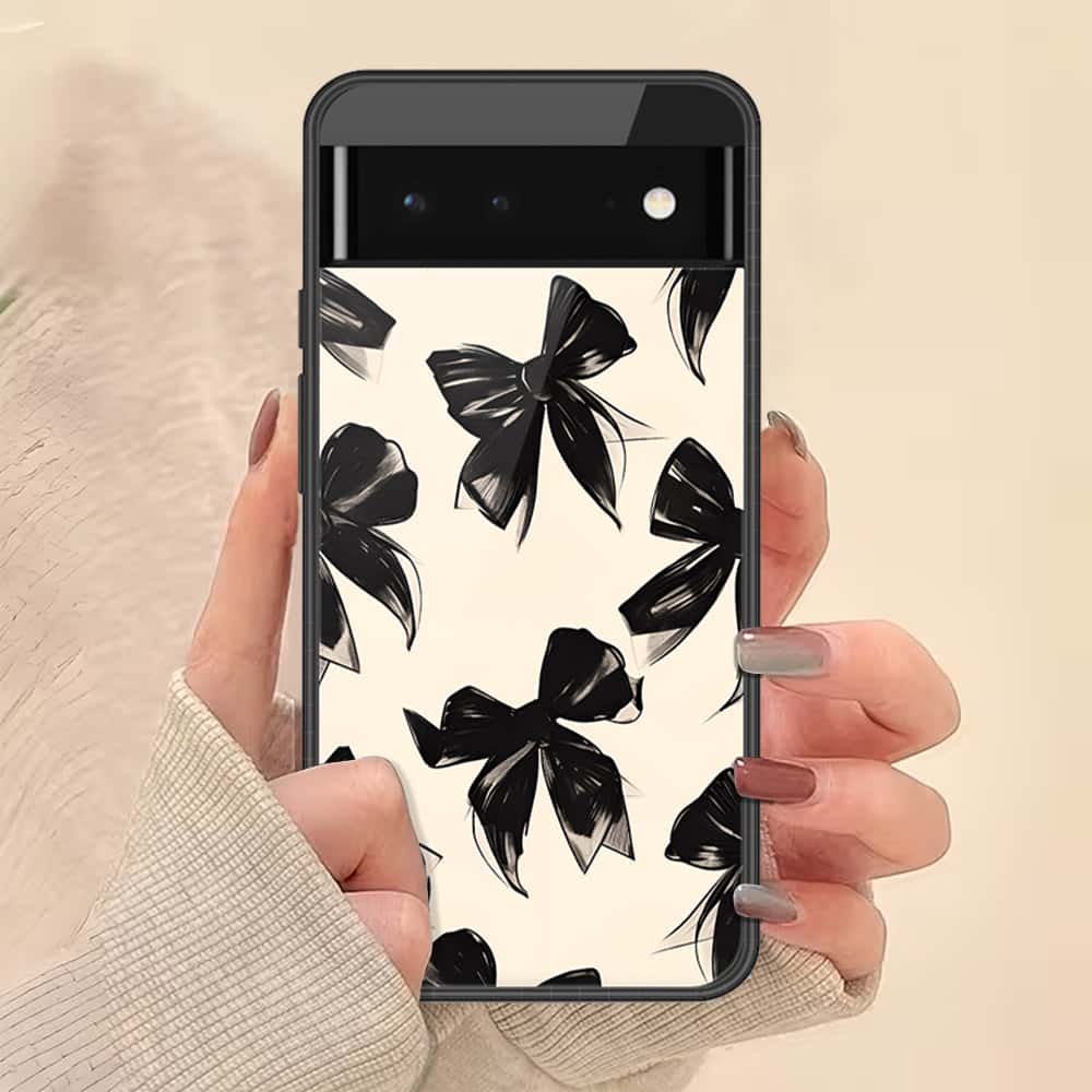 Google Pixel 6 Cover - ONation Bow Series - HQ Premium Shine Durable Shatterproof Case