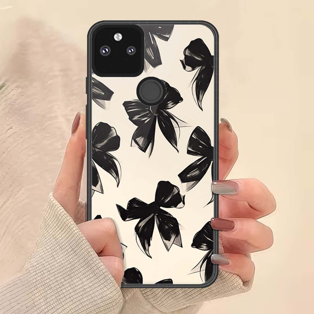 Google Pixel 5a 5G Cover - ONation Bow Series - HQ Premium Shine Durable Shatterproof Case