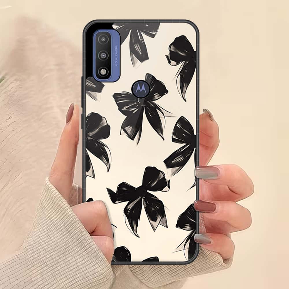 Motorola G Pure 2021 Cover - ONation Bow Series - HQ Premium Shine Durable Shatterproof Case
