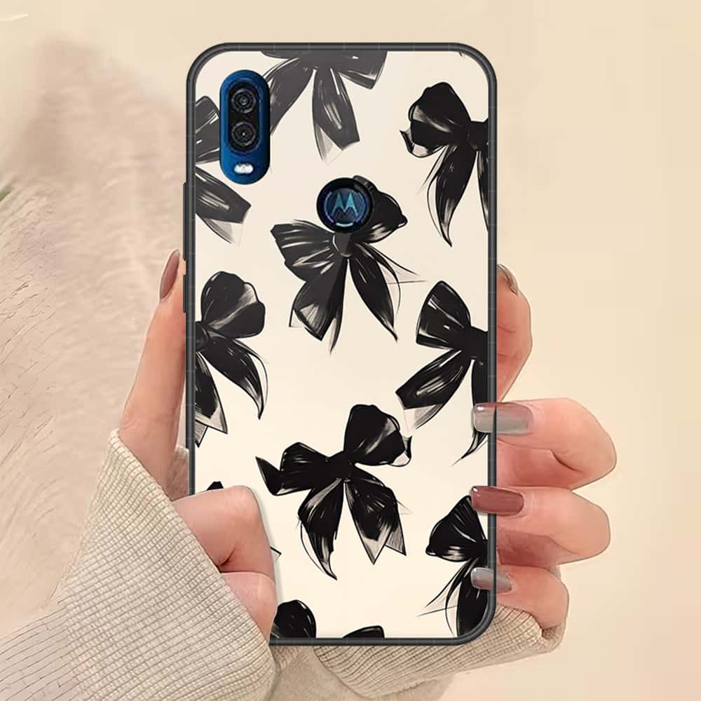 Motorola One Vision Cover - ONation Bow Series - HQ Premium Shine Durable Shatterproof Case