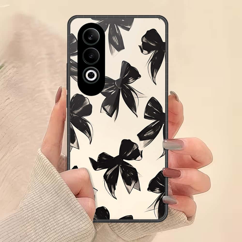 Oppo K12 Plus Cover - ONation Bow Series - HQ Premium Shine Durable Shatterproof Case