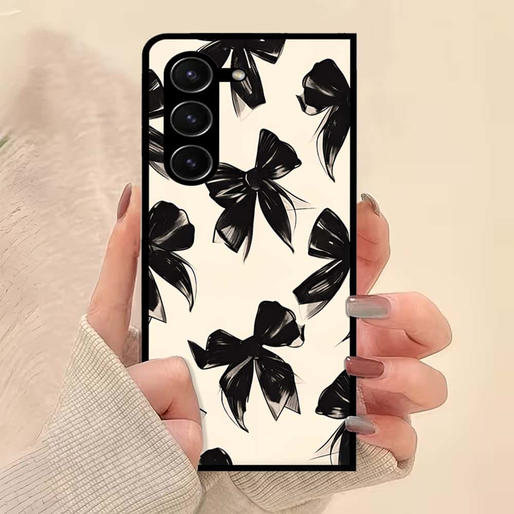 Samsung Galaxy Z Fold 5 5G Cover - ONation Bow Series - HQ Premium Shine Durable Shatterproof Case