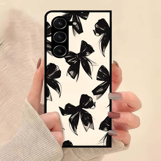 Samsung Galaxy Z Fold 5 5G Cover - ONation Bow Series - HQ Premium Shine Durable Shatterproof Case