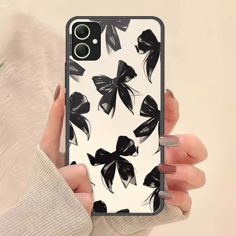 Samsung Galaxy M14 Cover - ONation Bow Series - HQ Premium Shine Durable Shatterproof Case