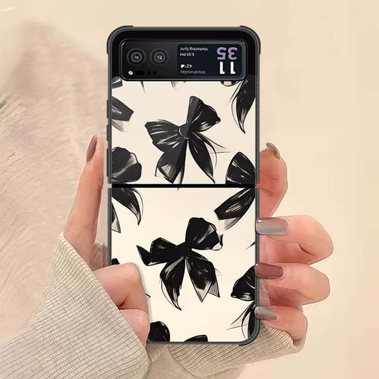 Motorola Razr 40 Cover - ONation Bow Series - HQ Premium Shine Durable Shatterproof Case