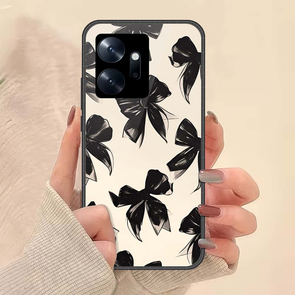 Infinix Zero 20 Cover - ONation Bow Series - HQ Premium Shine Durable Shatterproof Case