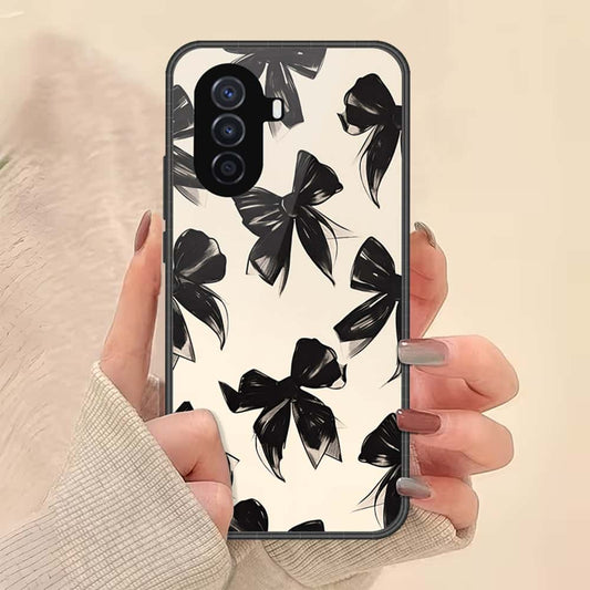 Huawei Nova Y70 Plus Cover - ONation Bow Series - HQ Premium Shine Durable Shatterproof Case