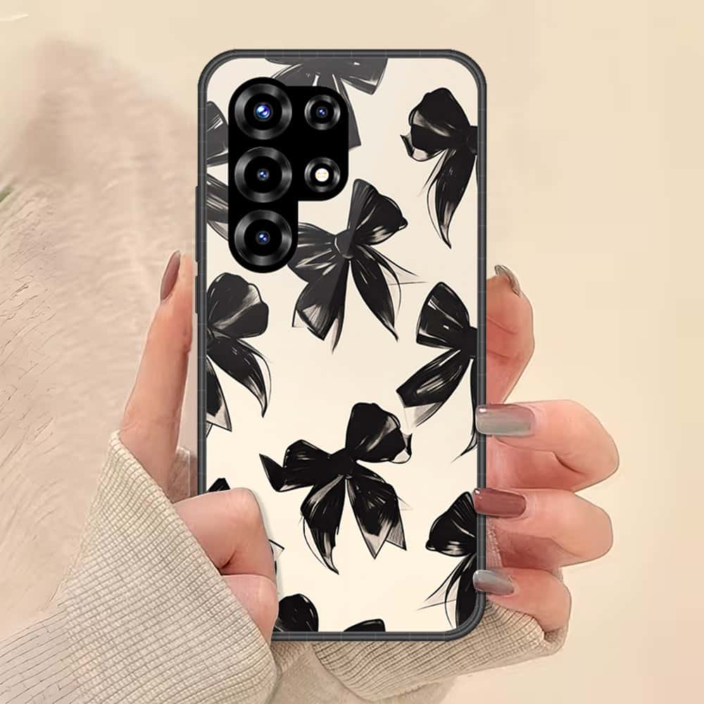 itel S26 Ultra Cover - ONation Bow Series - HQ Premium Shine Durable Shatterproof Case