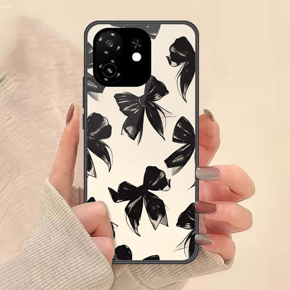 itel A100C Cover - ONation Bow Series - HQ Premium Shine Durable Shatterproof Case