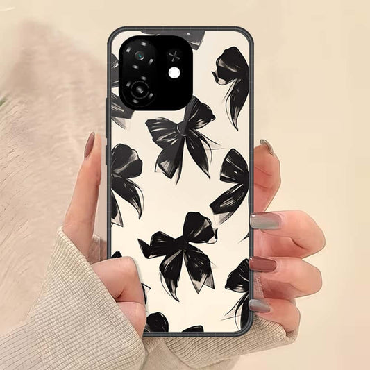 itel A100C Cover - ONation Bow Series - HQ Premium Shine Durable Shatterproof Case