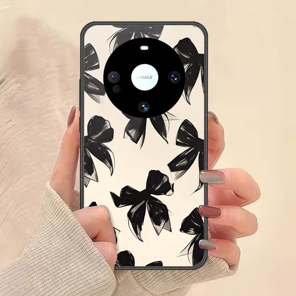 Huawei Mate 60 Pro Plus Cover - ONation Bow Series - HQ Premium Shine Durable Shatterproof Case