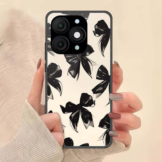 itel A90 Cover - ONation Bow Series - HQ Premium Shine Durable Shatterproof Case
