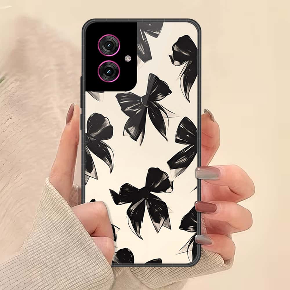 Motorola Moto G55 Cover - ONation Bow Series - HQ Premium Shine Durable Shatterproof Case