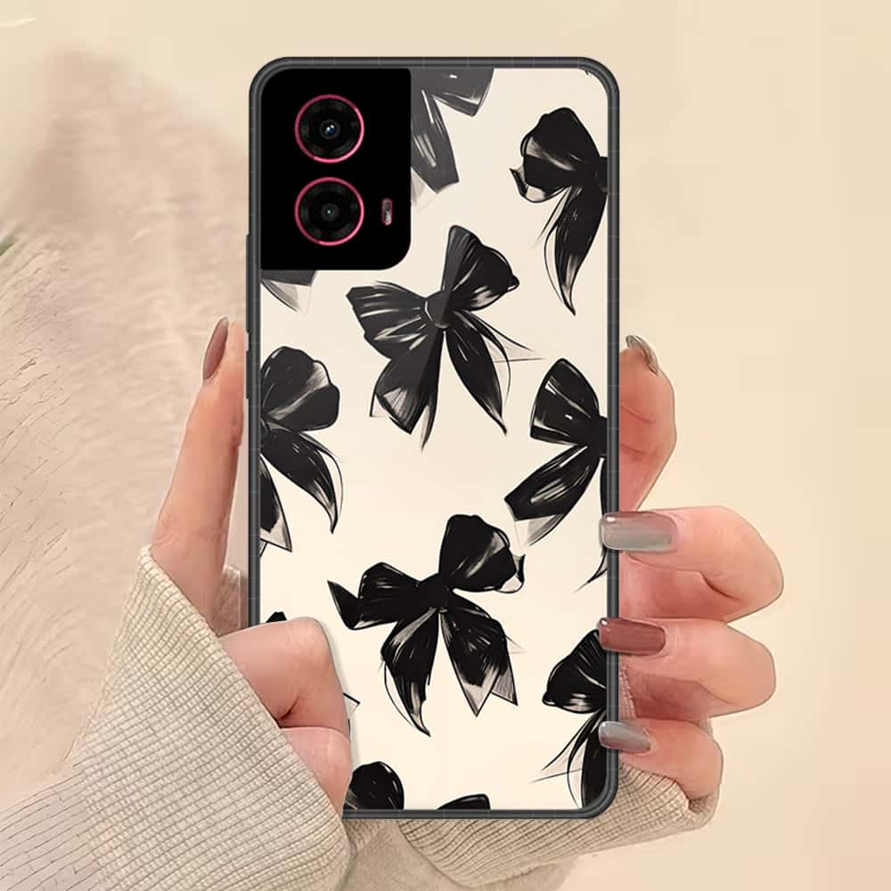 Motorola Moto G45 Cover - ONation Bow Series - HQ Premium Shine Durable Shatterproof Case