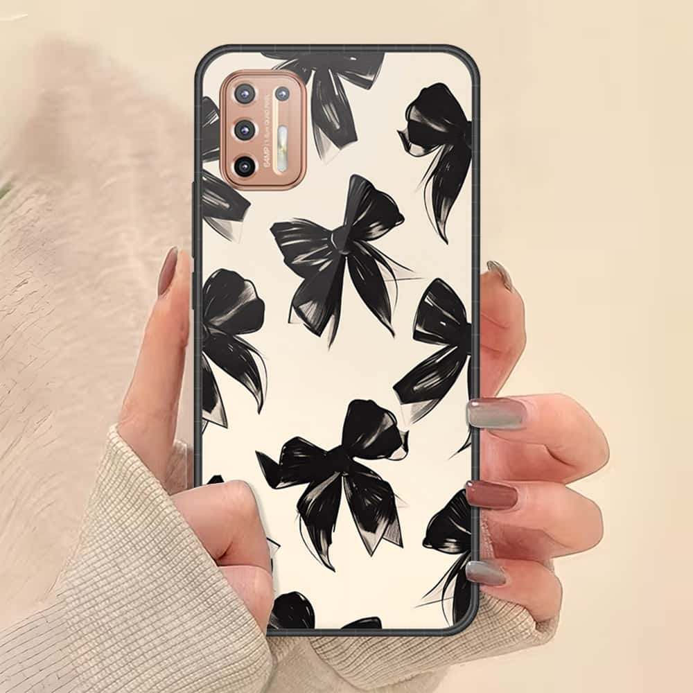 Motorola Moto G9 Plus Cover - ONation Bow Series - HQ Premium Shine Durable Shatterproof Case