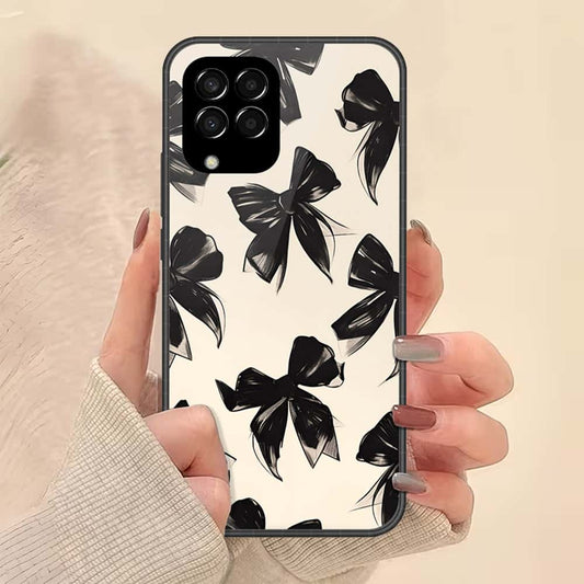 Samsung Galaxy M33 Cover - ONation Bow Series - HQ Premium Shine Durable Shatterproof Case