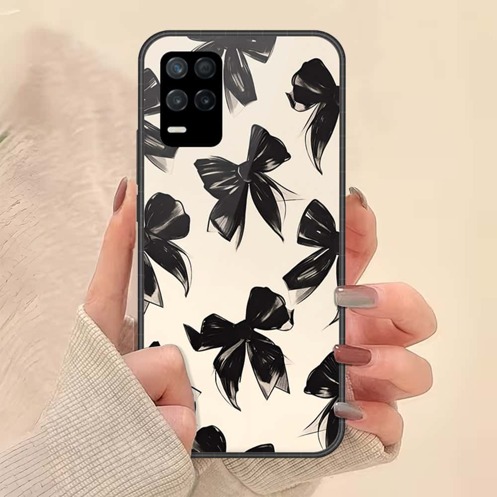 Realme Narzo 30 5G Cover - ONation Bow Series - HQ Premium Shine Durable Shatterproof Case