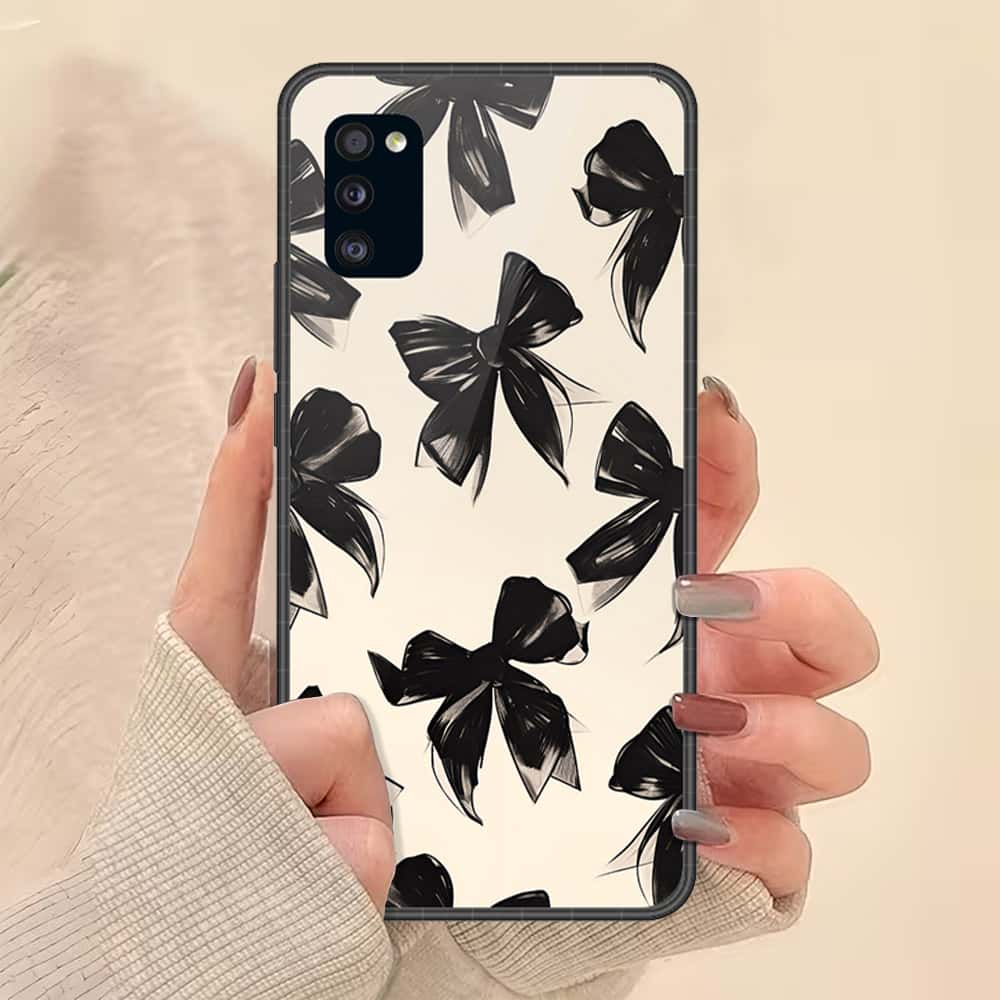 Samsung Galaxy A41 Cover - ONation Bow Series - HQ Premium Shine Durable Shatterproof Case