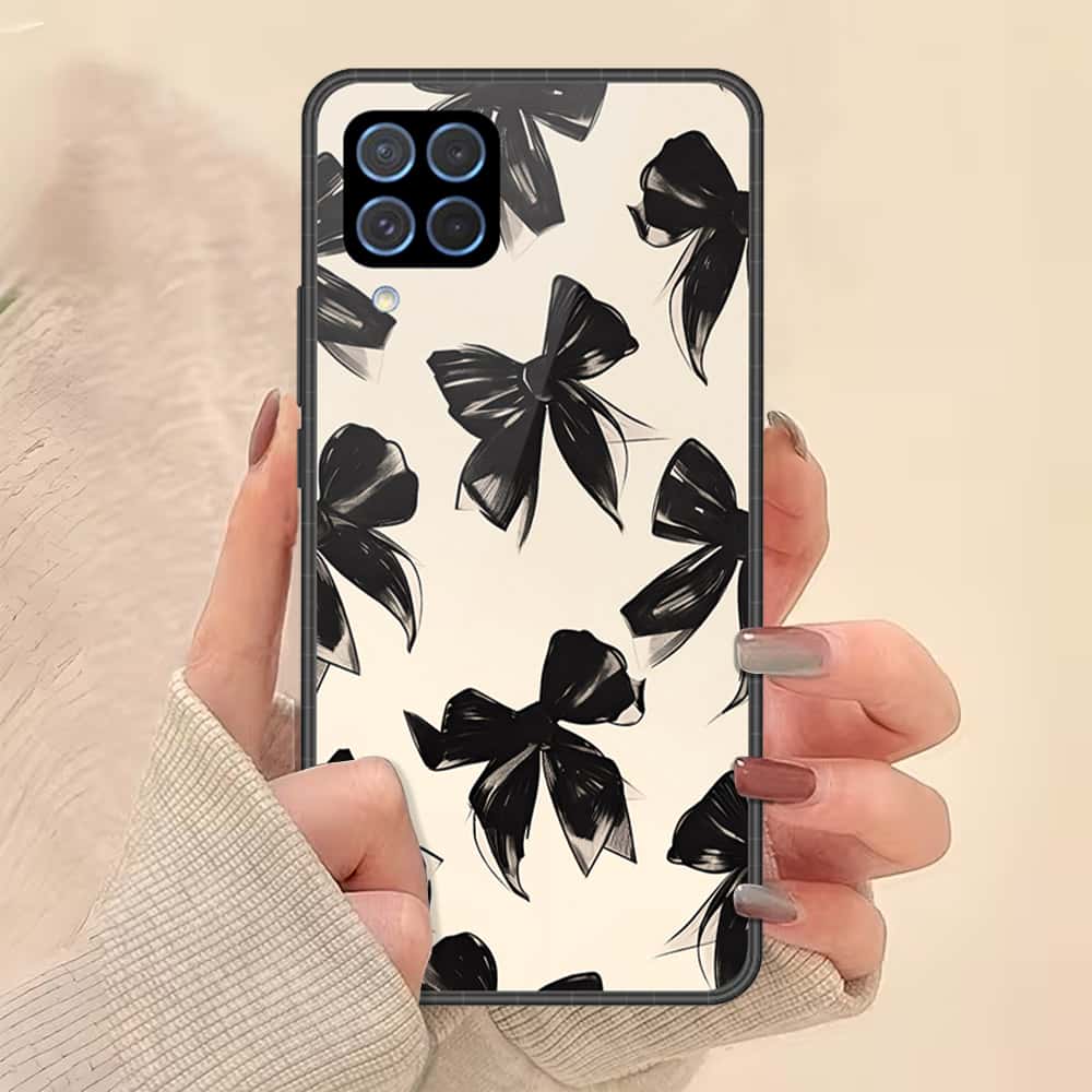 Samsung Galaxy M62 Cover - ONation Bow Series - HQ Premium Shine Durable Shatterproof Case