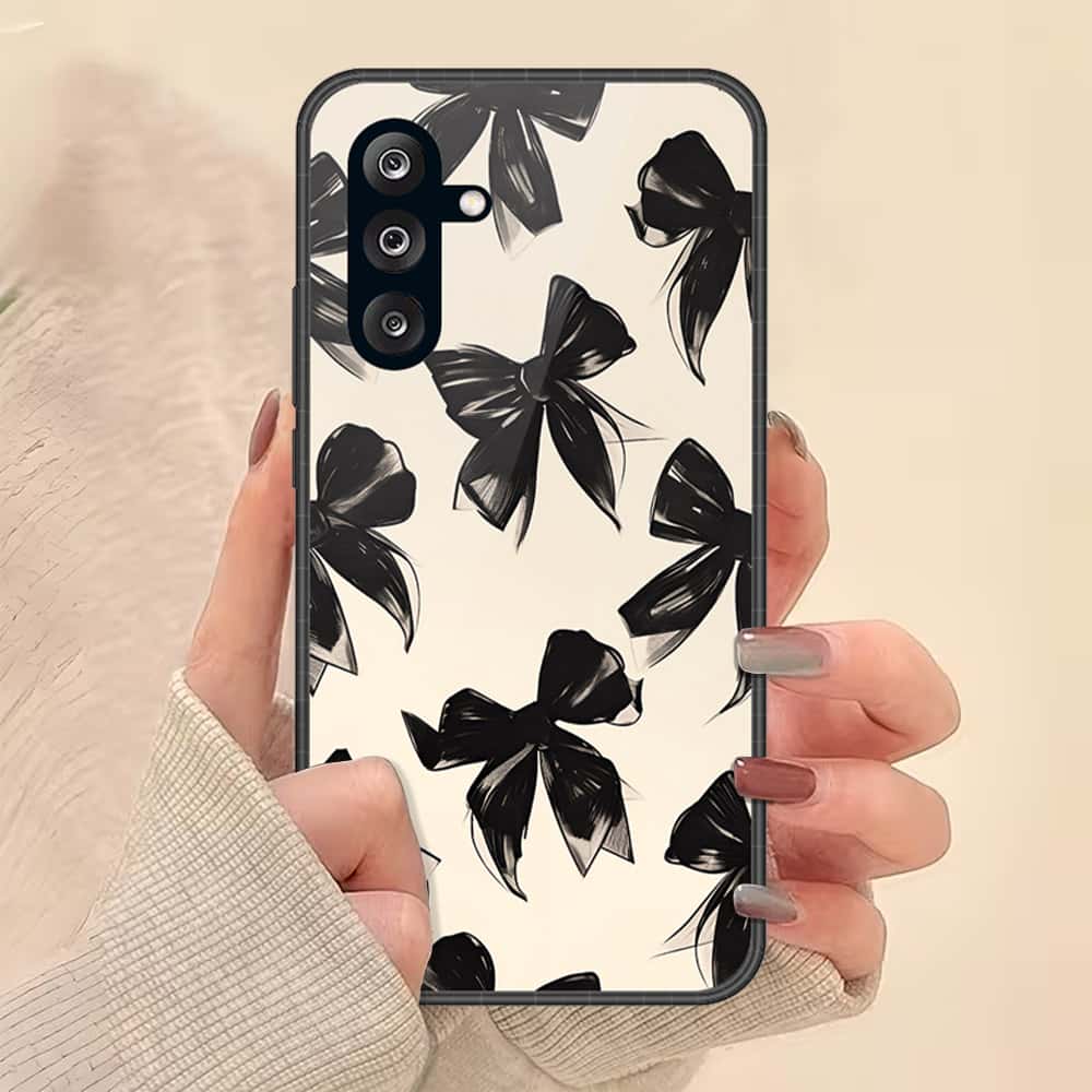 Samsung Galaxy M16 Cover - ONation Bow Series - HQ Premium Shine Durable Shatterproof Case