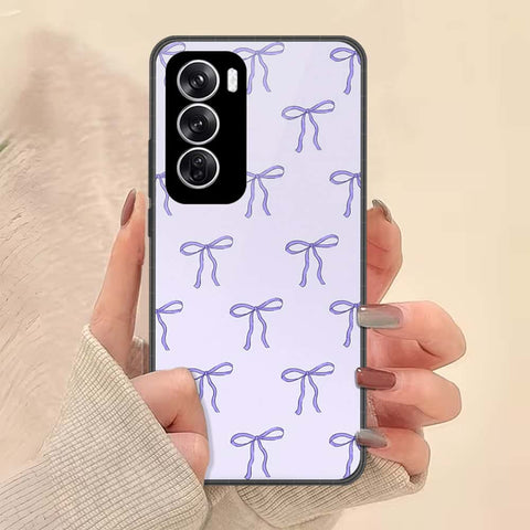 Oppo Reno 12 Cover - ONation Bow Series - HQ Premium Shine Durable Shatterproof Case