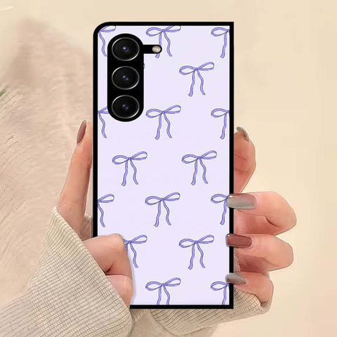 Samsung Galaxy Z Fold 5 5G Cover - ONation Bow Series - HQ Premium Shine Durable Shatterproof Case