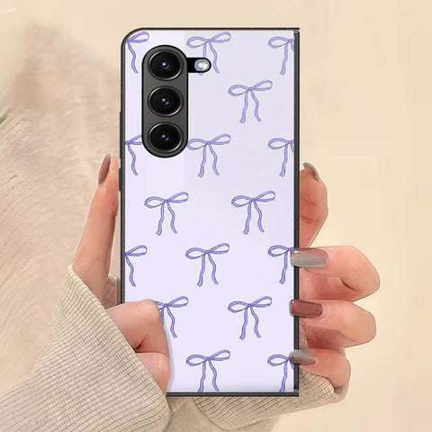 Samsung Galaxy Z Fold 6 5G Cover - ONation Bow Series - HQ Premium Shine Durable Shatterproof Case