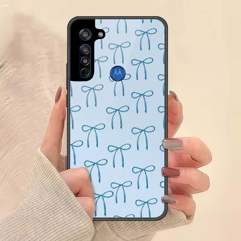 Motorola Moto G8 Cover - ONation Bow Series - HQ Premium Shine Durable Shatterproof Case