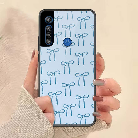 Motorola Moto G8 Play Cover - ONation Bow Series - HQ Premium Shine Durable Shatterproof Case