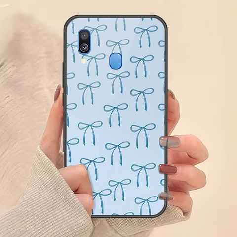 Samsung Galaxy A40 Cover - ONation Bow Series - HQ Premium Shine Durable Shatterproof Case