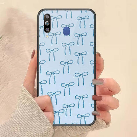 Samsung Galaxy A40s Cover - ONation Bow Series - HQ Premium Shine Durable Shatterproof Case