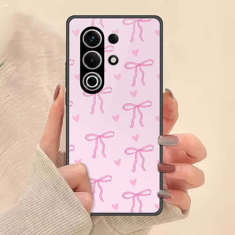 itel S25 Ultra Cover - ONation Bow Series - HQ Premium Shine Durable Shatterproof Case