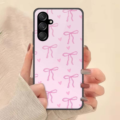 Samsung Galaxy M35 Cover - ONation Bow Series - HQ Premium Shine Durable Shatterproof Case