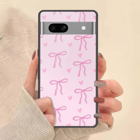 Google Pixel 7a Cover - ONation Bow Series - HQ Premium Shine Durable Shatterproof Case