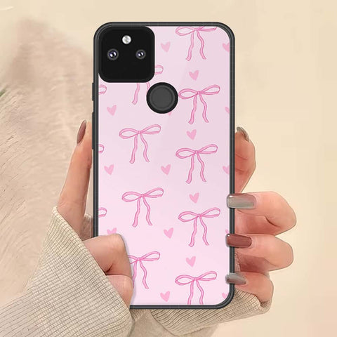 Google Pixel 5a 5G Cover - ONation Bow Series - HQ Premium Shine Durable Shatterproof Case
