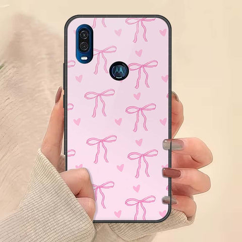 Motorola One Vision Cover - ONation Bow Series - HQ Premium Shine Durable Shatterproof Case