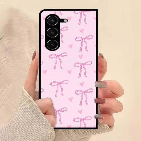 Samsung Galaxy Z Fold 5 5G Cover - ONation Bow Series - HQ Premium Shine Durable Shatterproof Case