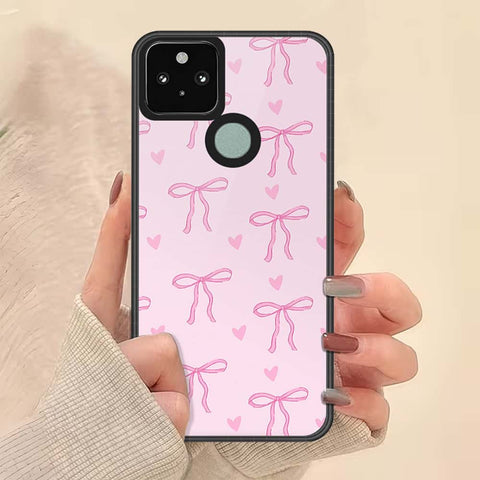 Google Pixel 4a 5G Cover - ONation Bow Series - HQ Premium Shine Durable Shatterproof Case