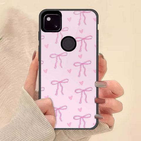 Google Pixel 4a 4G Cover - ONation Bow Series - HQ Premium Shine Durable Shatterproof Case