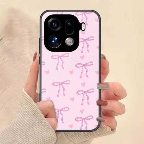 Oppo Find X9 Pro Cover - ONation Bow Series - HQ Premium Shine Durable Shatterproof Case